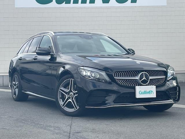 Cクラスワゴン C220d アバンギャルド AMGライン 本革シート 修復歴無し