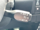 【クルーズコントロール】高速道路もラクラク走行。アクセルを離しても一定速度で走行ができ、長距離運転時の負担を軽減!加速・減速も簡単なスイッチ操作で調整できます。