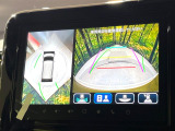 【全方位モニター用カメラ】専用のカメラにより、上から見下ろしたような視点で360度クルマの周囲を確認することができます☆死角部分も確認しやすく、狭い場所での切り返しや駐車もスムーズに行えます。