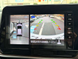 アラウンドビューモニター搭載で後退時も安心ですね!