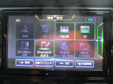 ■フルセグTV/CD/DVD/Blu-raiDisc/AM/FM/Bluetooth-Audio/SDミュージックストッカー/SD/AUX。