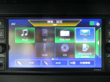 ■フルセグTV/CD/AM/FM/SD/Bluetooth-Audio/AUX。