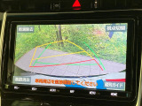 【バックカメラ】駐車時に後方がリアルタイム映像で確認できます。大型商業施設や立体駐車場での駐車時や、夜間のバック時に大活躍!運転スキルに関わらず、今や必須となった装備のひとつです!