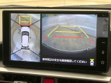 【パノラミックビューモニター】専用のカメラにより、上から見下ろしたような視点で360度クルマの周囲を確認することができます☆死角部分も確認しやすく、狭い場所での切り返しや駐車もスムーズに行えます。