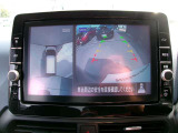 アラウンドビューモニター!空から見下ろしているかのような映像を映し出します。駐車時には安心ですよね♪