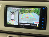【パノラマモニター】専用のカメラにより、上から見下ろしたような視点で360度クルマの周囲を確認することができます☆死角部分も確認しやすく、狭い場所での切り返しや駐車もスムーズに行えます。