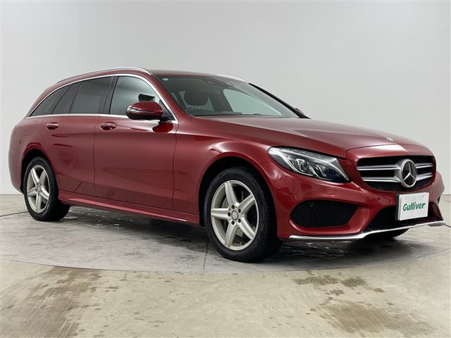 Cクラスワゴン C200 4マチック スポーツ 4WD 4WD 本革シート