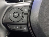 ステアリングスイッチ装備!運転しながら手元でオーディオの操作などができます。