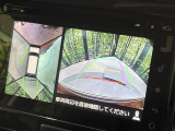 【全方位モニター用カメラ】専用のカメラにより、上から見下ろしたような視点で360度クルマの周囲を確認することができます☆死角部分も確認しやすく、狭い場所での切り返しや駐車もスムーズに行えます。