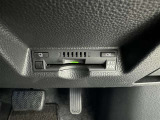 ETC車載器付きです。高速道路の料金所もスムーズに通過できます。