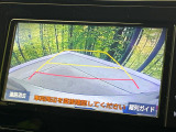 【バックカメラ】駐車時に後方がリアルタイム映像で確認できます。大型商業施設や立体駐車場での駐車時や、夜間のバック時に大活躍!運転スキルに関わらず、今や必須となった装備のひとつです!