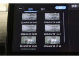 前後ドライブレコーダー搭載。車載カメラの映像を内蔵メモリーに録画。別のカメラを後付けすることなく前後映像を記録できます。録画した映像はディスプレイオーディオの大画面ですぐに再生、確認できます。