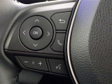ステアリングスイッチ装備!運転しながら手元でオーディオの操作などができます。