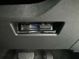 ETC車載器付きです。高速道路の料金所もスムーズに通過できます。