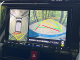 【パノラマモニター】専用のカメラにより、上から見下ろしたような視点で360度クルマの周囲を確認することができます☆死角部分も確認しやすく、狭い場所での切り返しや駐車もスムーズに行えます。