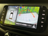 【アラウンドビューモニター】専用のカメラにより、上から見下ろしたような視点で360度クルマの周囲を確認することができます☆死角部分も確認しやすく、狭い場所での切り返しや駐車もスムーズに行えます。