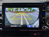 バックでの駐車が苦手な方や運転にあまり自信のない方でも後方の視界をしっかりサポート。安心して車庫入れが出来るバックカメラを装備しています!