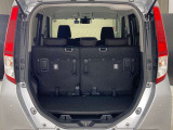 後部座席の空間も確保しつつ、荷室もしっかりスペースを確保!旅行に行っても荷物をたっぷり積めますし、仕事に使う場合にも重宝しそうです。