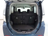 広々としたラゲージスペースを備えています。大きなものや長さのある荷物もしっかりと積み込めます。