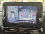 【アラウンドビューモニター】はまるで上から見ているような視点で周囲を確認できます!駐車が苦手な方でも安心して駐車できますね♪