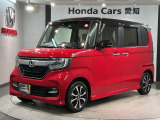 全国納車可 第三者機関証明書付 2ト-ン 最長5年保証 ワンオ-ナ- ナビVXM-194VFi TV Rカメラ BTオ-ディオ DVD ドラレコ装備のN-BOXカスタム G・Lホンダセンシング入庫!