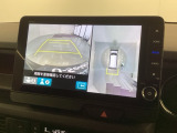 全方位モニターがついています! 車の周囲を360&deg;安全確認できるので、普段の駐車はもちろんの事、縦列駐車や幅寄せの際にも活躍してくれますよ。