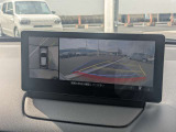360&deg;ビューモニターで安全に車庫入れ出来ますね☆
