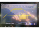 リアカメラ付で車庫入れも安心です。