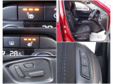 運転席には電動パワーシート搭載!また1つのキーごとシート位置を記憶できるメモリー機能付き!またシートヒーター搭載!