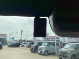 純正ドライブレコーダーがついていますので、心強いですね!