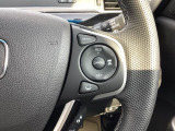 Hondaセンシングの機能のひとつ、アダプティブクルーズコントロール付!アクセルから足を離しても設定したスピードと前車との車間を保ち走行してくれます!車線維持もアシスト☆高速道路で疲労軽減ですね☆