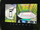 【全方位モニター用カメラ】専用のカメラにより、上から見下ろしたような視点で360度クルマの周囲を確認することができます☆死角部分も確認しやすく、狭い場所での切り返しや駐車もスムーズに行えます。