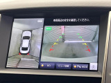 【パノラミックビューモニター】専用のカメラにより、上から見下ろしたような視点で360度クルマの周囲を確認することができます☆死角部分も確認しやすく、狭い場所での切り返しや駐車もスムーズに行えます。