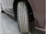 タイヤの溝はまだありますが、交換時期が来ましたら安全の為早めの交換お願いします。