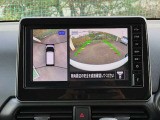 アラウンドビューモニター付きで楽々駐車