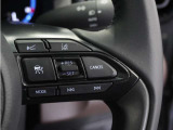 ◆アダプティブクルーズコントロール◆予め設定した車速内でクルマが自動的に加減速。前走車との適切な車間距離を維持しながら追従走行します。