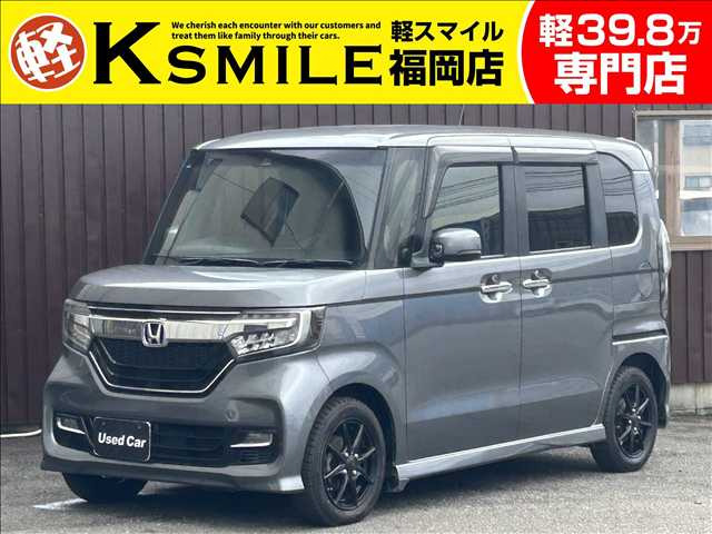 N-BOXカスタム G L ホンダセンシング 禁煙車 両側スライド片側電動ドア
