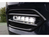 LEDフォグライト!夜間走行時は、前方視界を確保します。