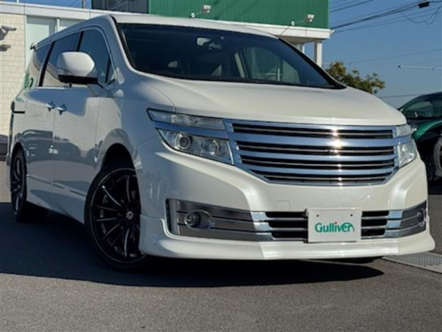 エルグランド 3.5 ライダー 黒本革シート パワーシート 本革シート サンルーフ