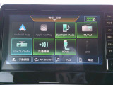 純正のディスプレイオーディオを装備。