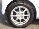 【タイヤ】 【純正14インチアルミホイール】《155/65R14》専用のアルミなのでお車のイメージぴったりですね!