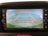 バックガイドモニターで、後方を確認しながら安心して駐車することができます。運転初心者も熟練者も必須の機能ですよ!