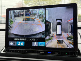 マルチビューカメラのお写真です。駐車が苦手な方でも楽に駐車が行えますね♪