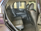 リアシートも広々としていて、座りやすいです。
