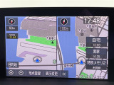 【純正ナビ】専用設計で車内の雰囲気にマッチ!ナビ利用時のマップ表示は見やすく、いつものドライブがグッと楽しくなります!