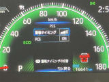 視認性の良いメ-タ-を採用しており、快適なドライブをサポ-トします♪