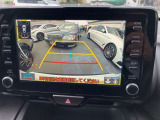 【バックモニター】車庫入れなど目視と合わせモニターで確認できて安心です。