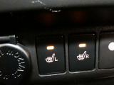 【シートヒーター】運転席と助手席の座面にヒーターが内蔵されていますので寒い時でも快適運転です。
