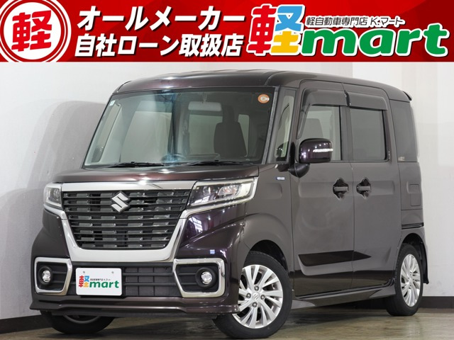 スペーシアカスタム ハイブリッド(HYBRID)  GS 1オ-ナ- シ-トH PSD フルセグナビTV B...