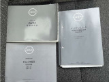 取扱説明書・整備手帳付いてます。